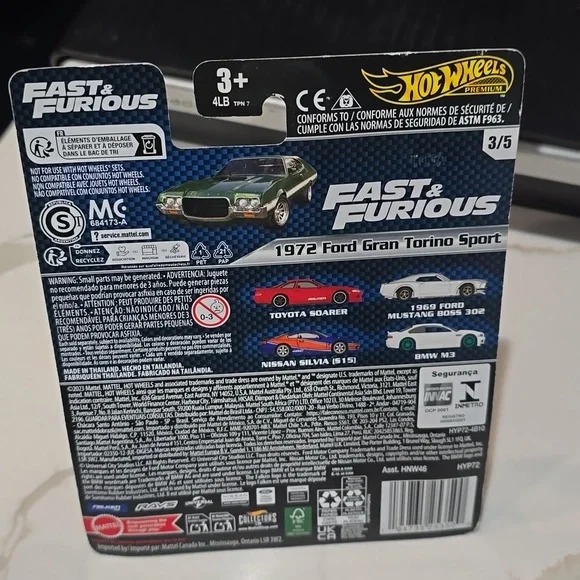 Hot  Wheels Premium 1972 Ford Grand Torino Sport - Picture 4 of 4